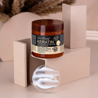 Beautious Keratin Hair Mask – 500ml | Deep Repair & Smoothening Treatment*