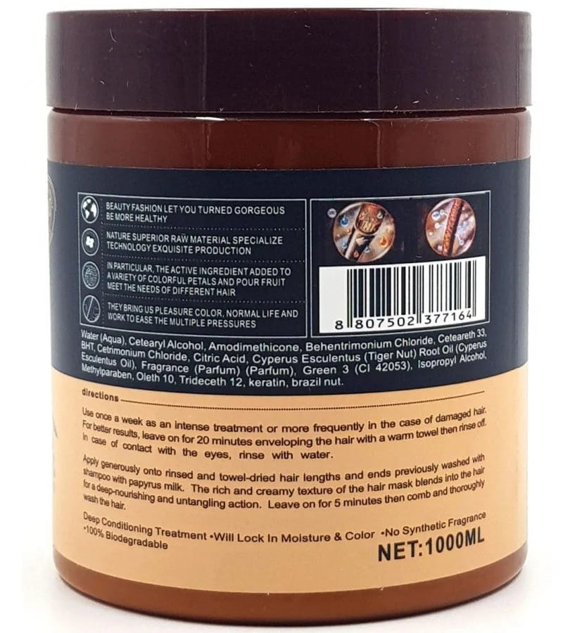 Beautious Keratin Hair Mask – 500ml | Deep Repair & Smoothening Treatment*