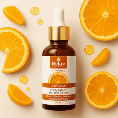 Relax Vitamin C Serum - Brightening & Anti-Aging Daily Glow (30mL)*