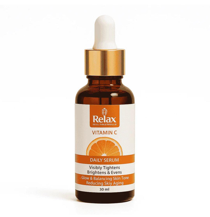 Relax Vitamin C Serum - Brightening & Anti-Aging Daily Glow (30mL)*