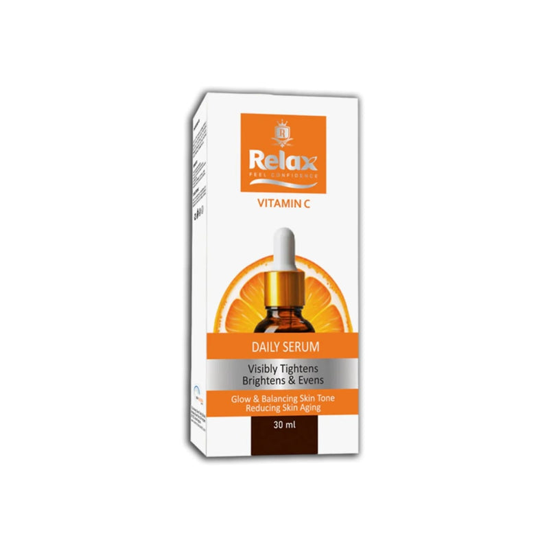Relax Vitamin C Serum - Brightening & Anti-Aging Daily Glow (30mL)*